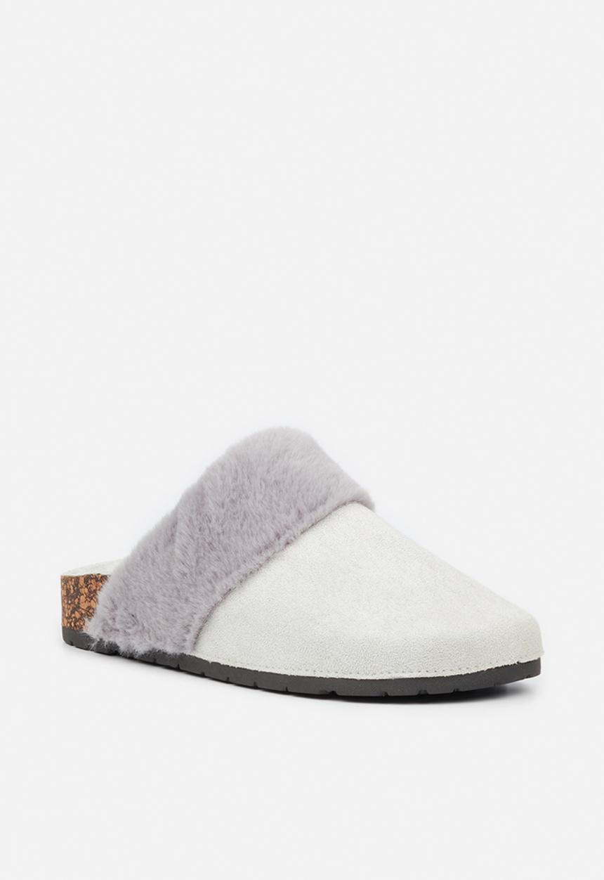Miss Black - Burq6 slipper - grey