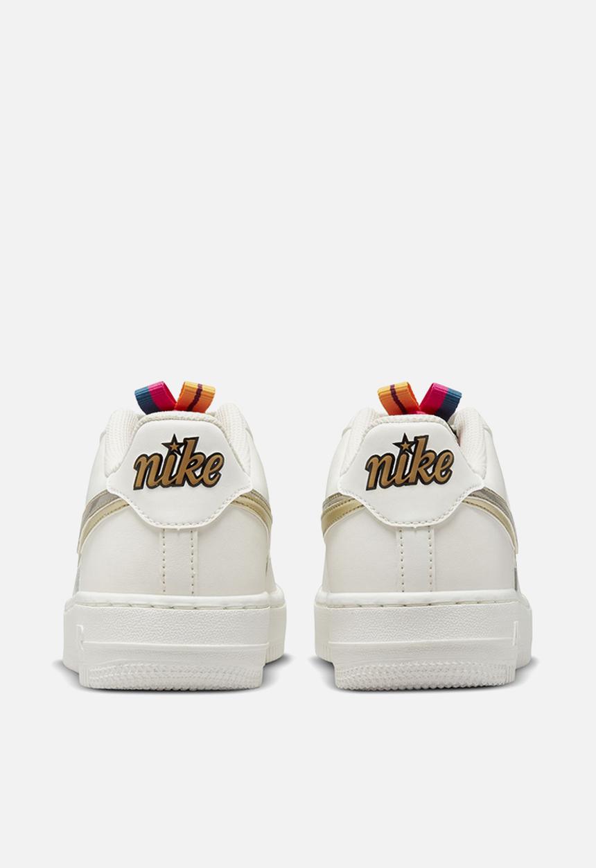 Nike - Nike air force 1 lv8 - off noir/mtlc pewter-summit white