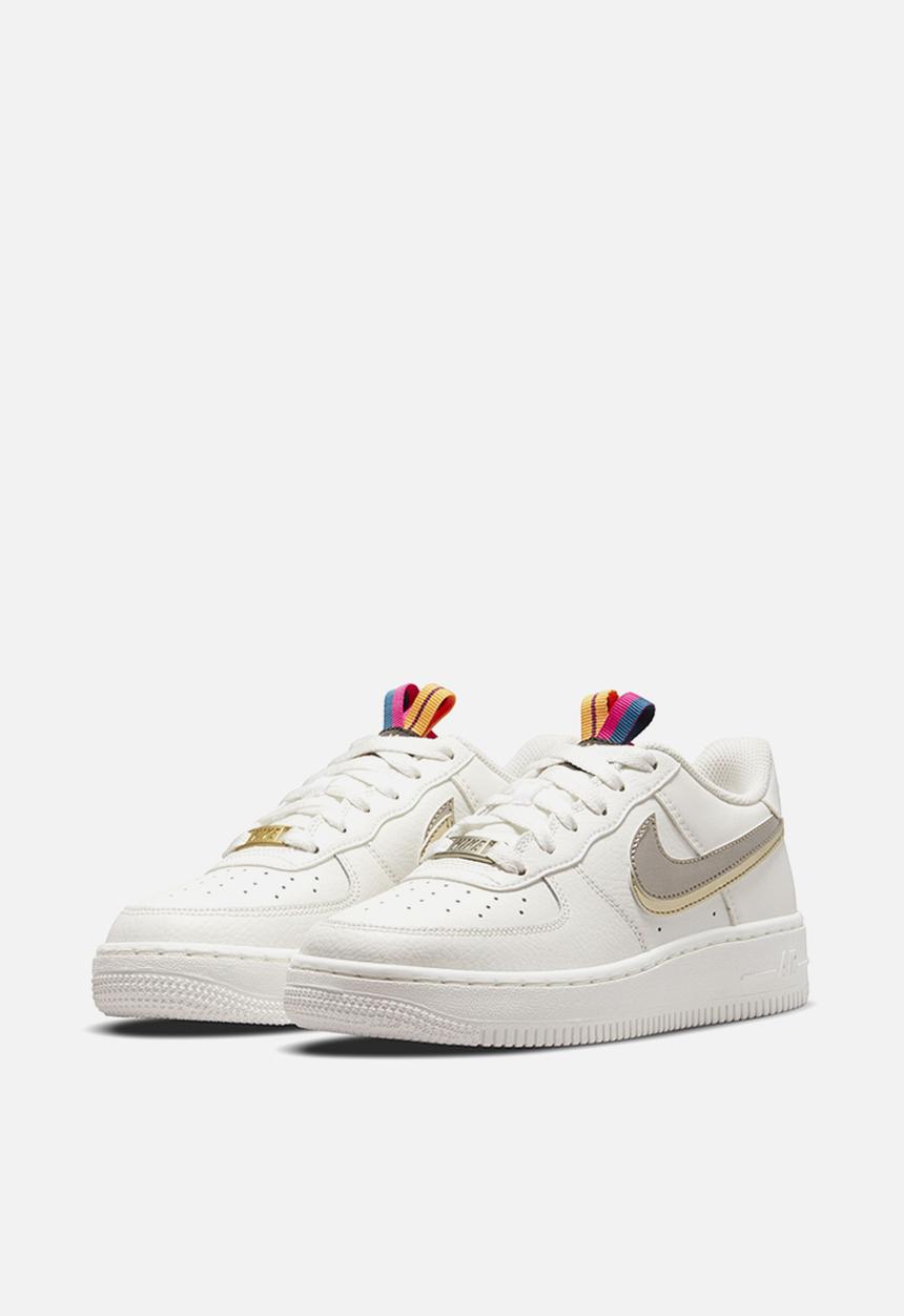 Nike - Nike air force 1 lv8 - off noir/mtlc pewter-summit white