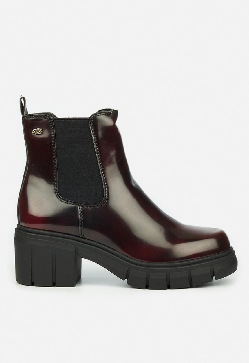 Miss Black - Calypso1 chelsea boot - oxblood