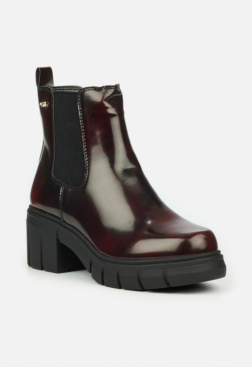 Miss Black - Calypso1 chelsea boot - oxblood