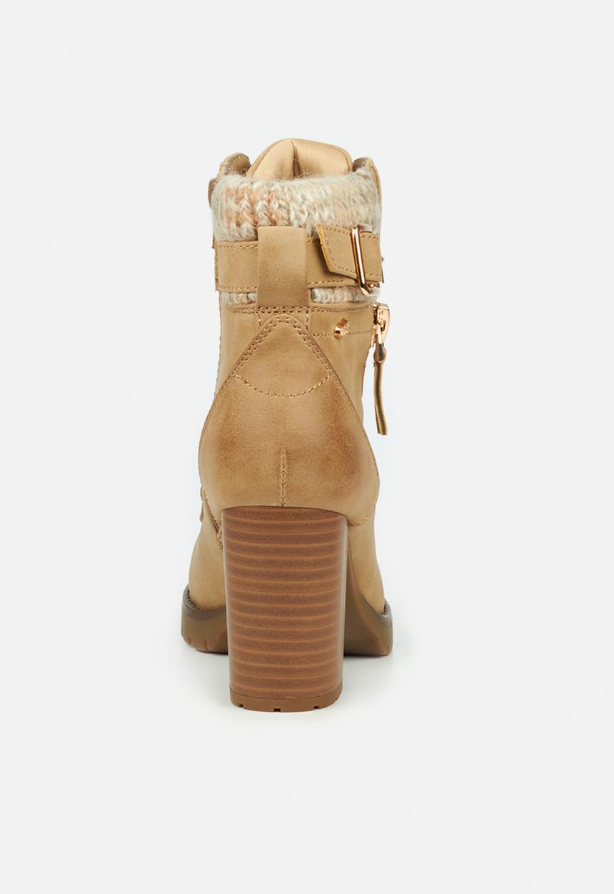Miss Black - Delta1 lace-up ankle boot - neutral