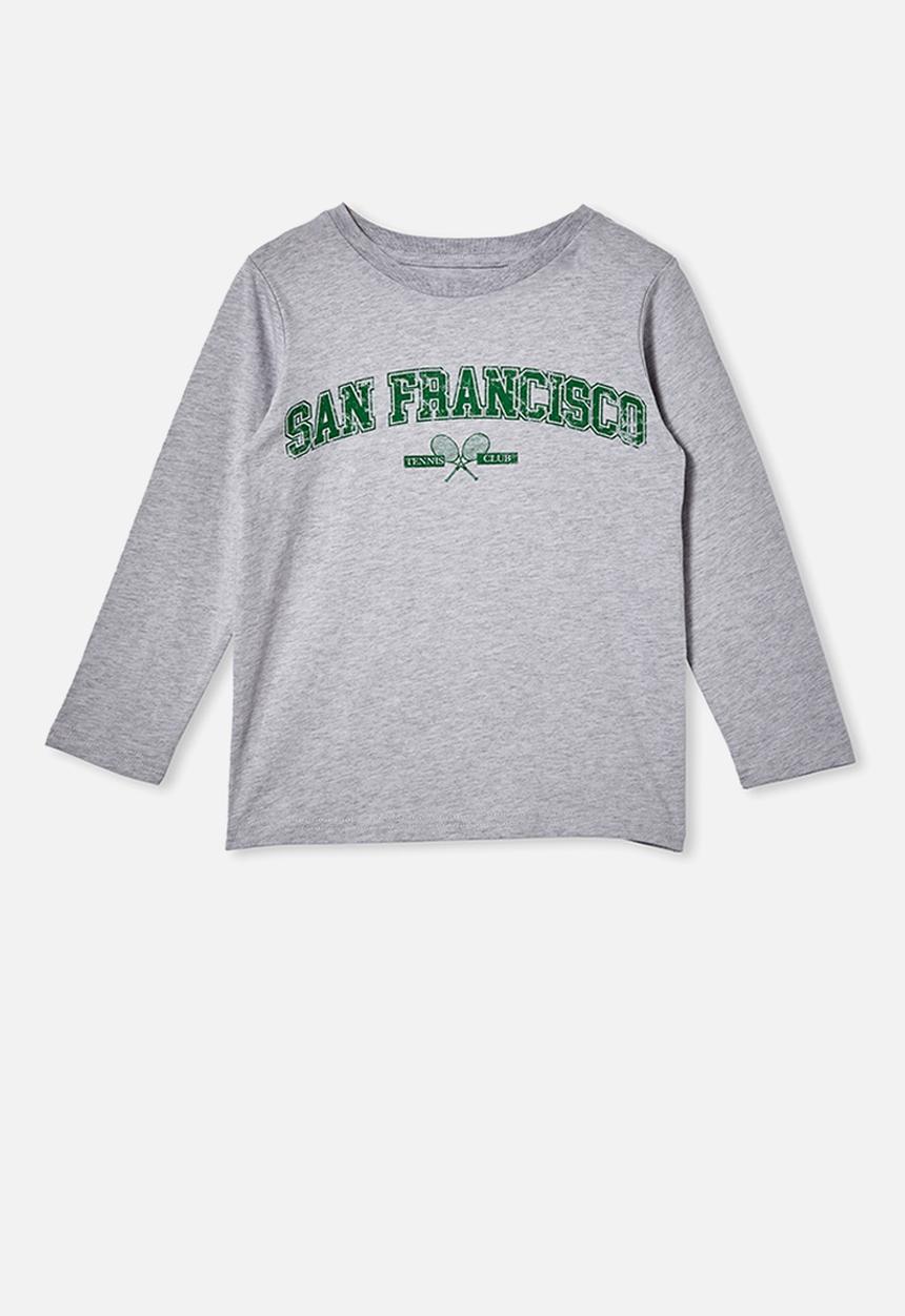 Cotton On - Max long sleeve tee - light grey 
