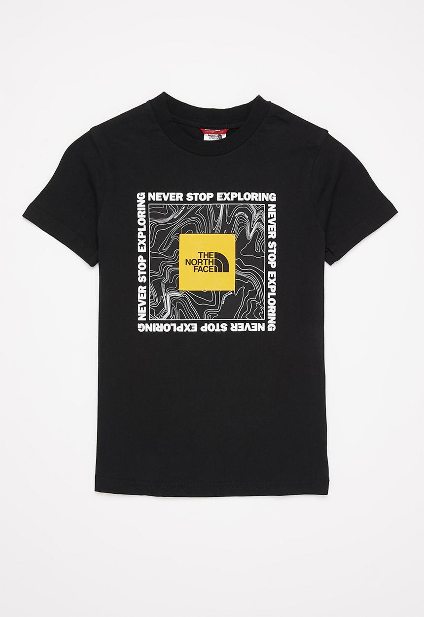 The North Face - Short sleeve box tee - black