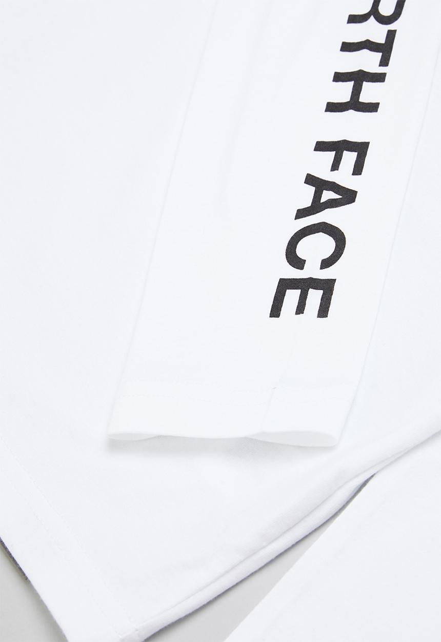 The North Face - Long sleeve simple dome tee - white