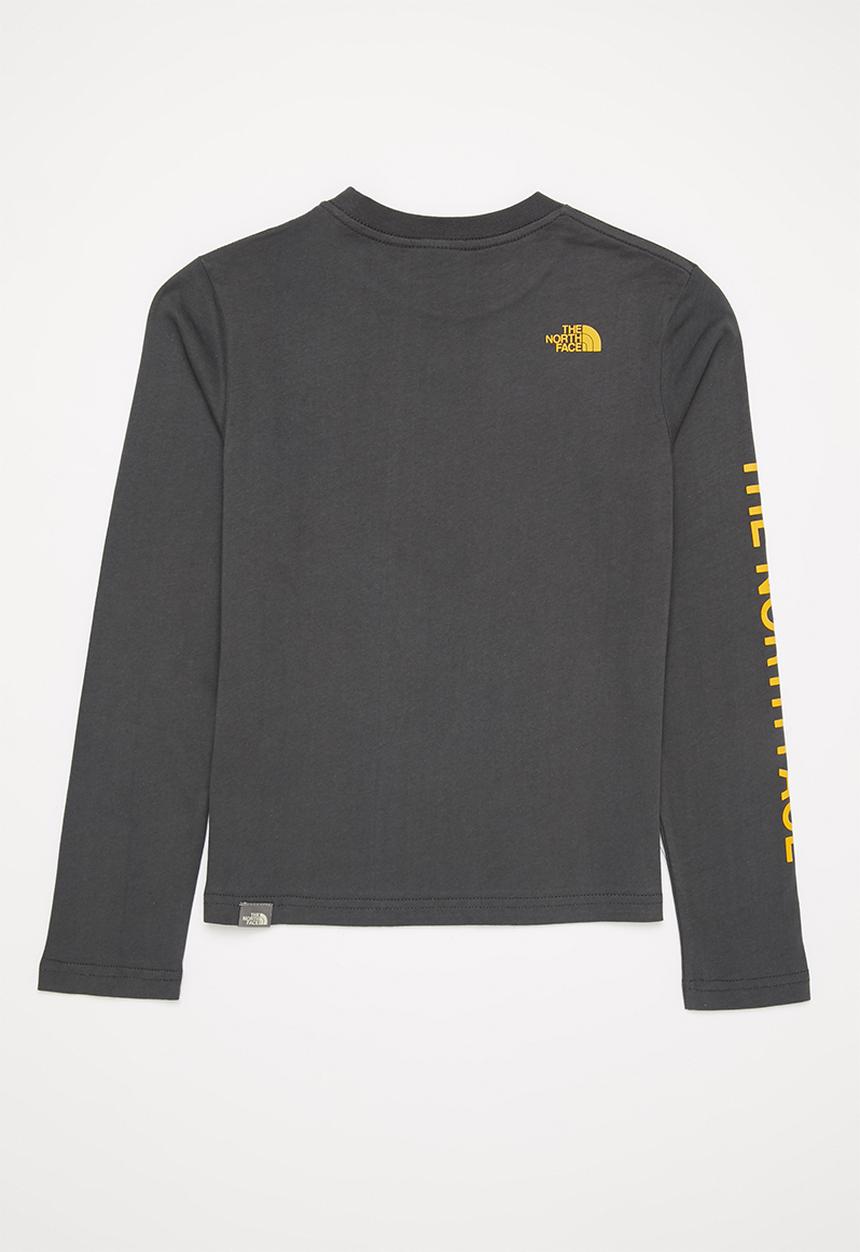 The North Face - Long sleeve simple dome tee - grey