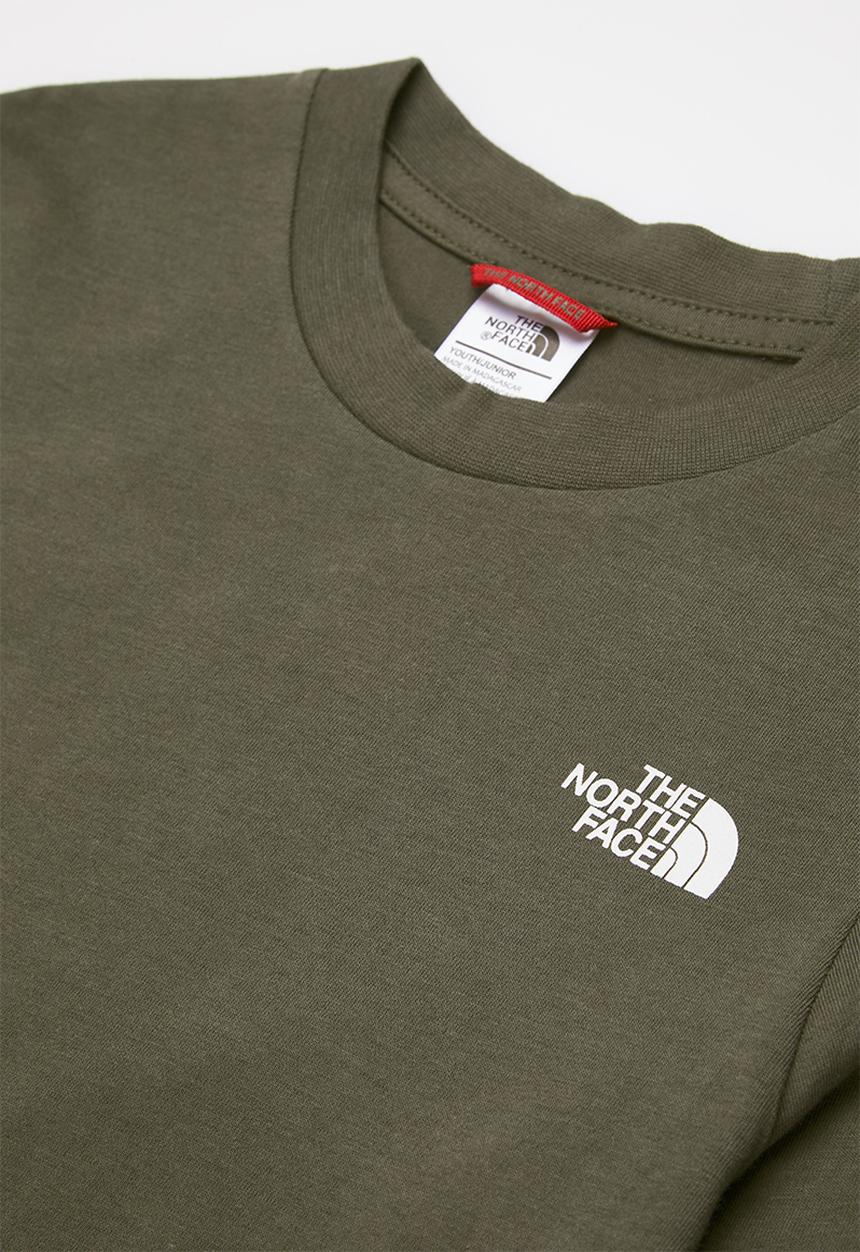 The North Face - Long sleeve simple dome tee - taupe green