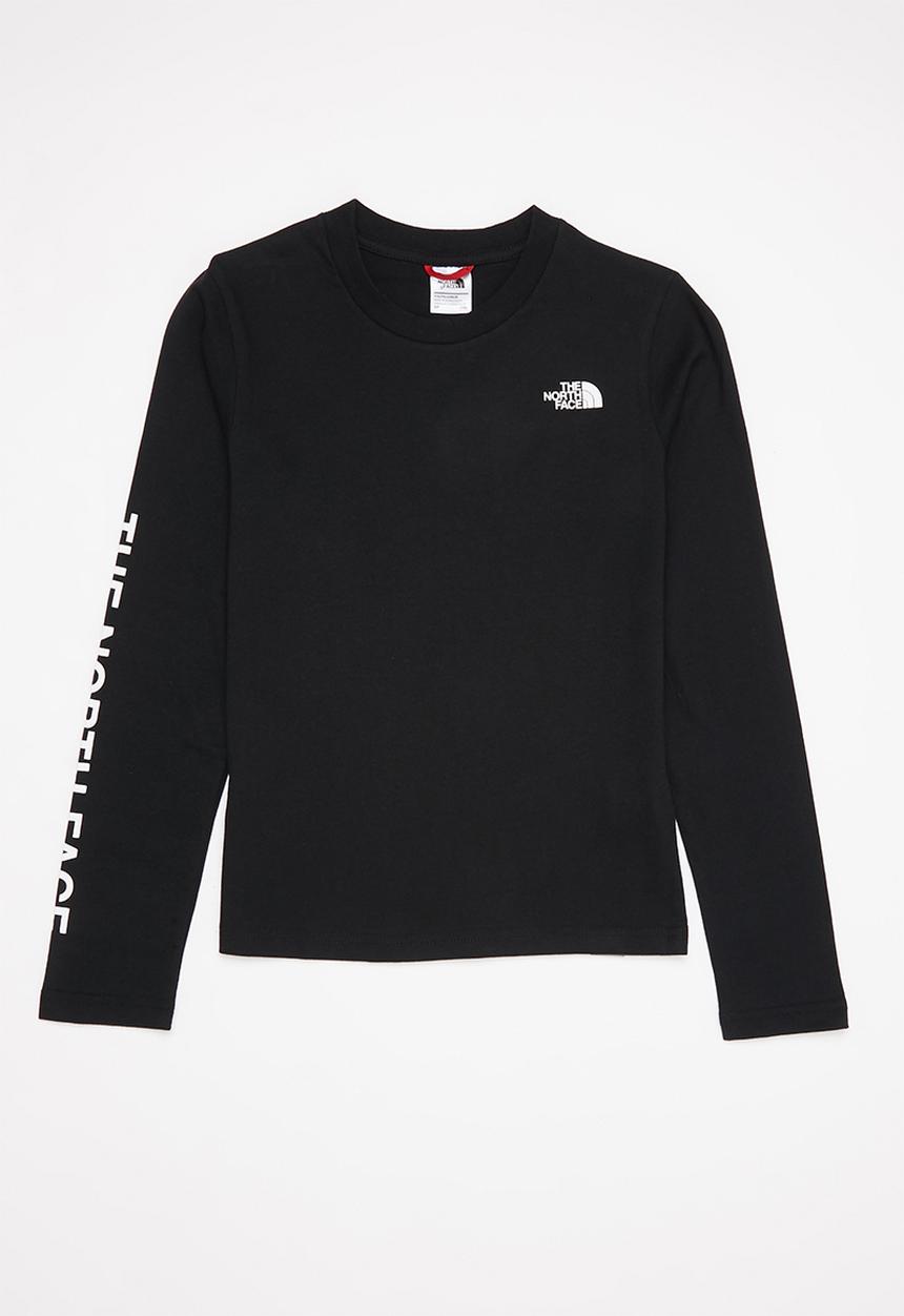The North Face - Long sleeve simple dome tee - black