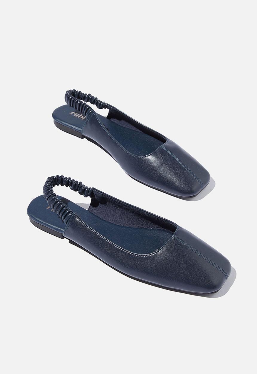 Cotton On - Square ballet slingback - navy 