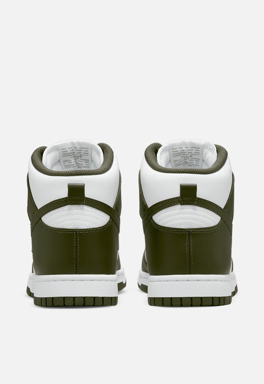 Nike - Dunk High retro - white/cargo khaki