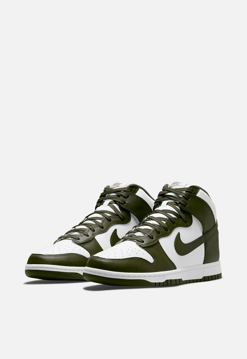 Nike - Dunk High retro - white/cargo khaki