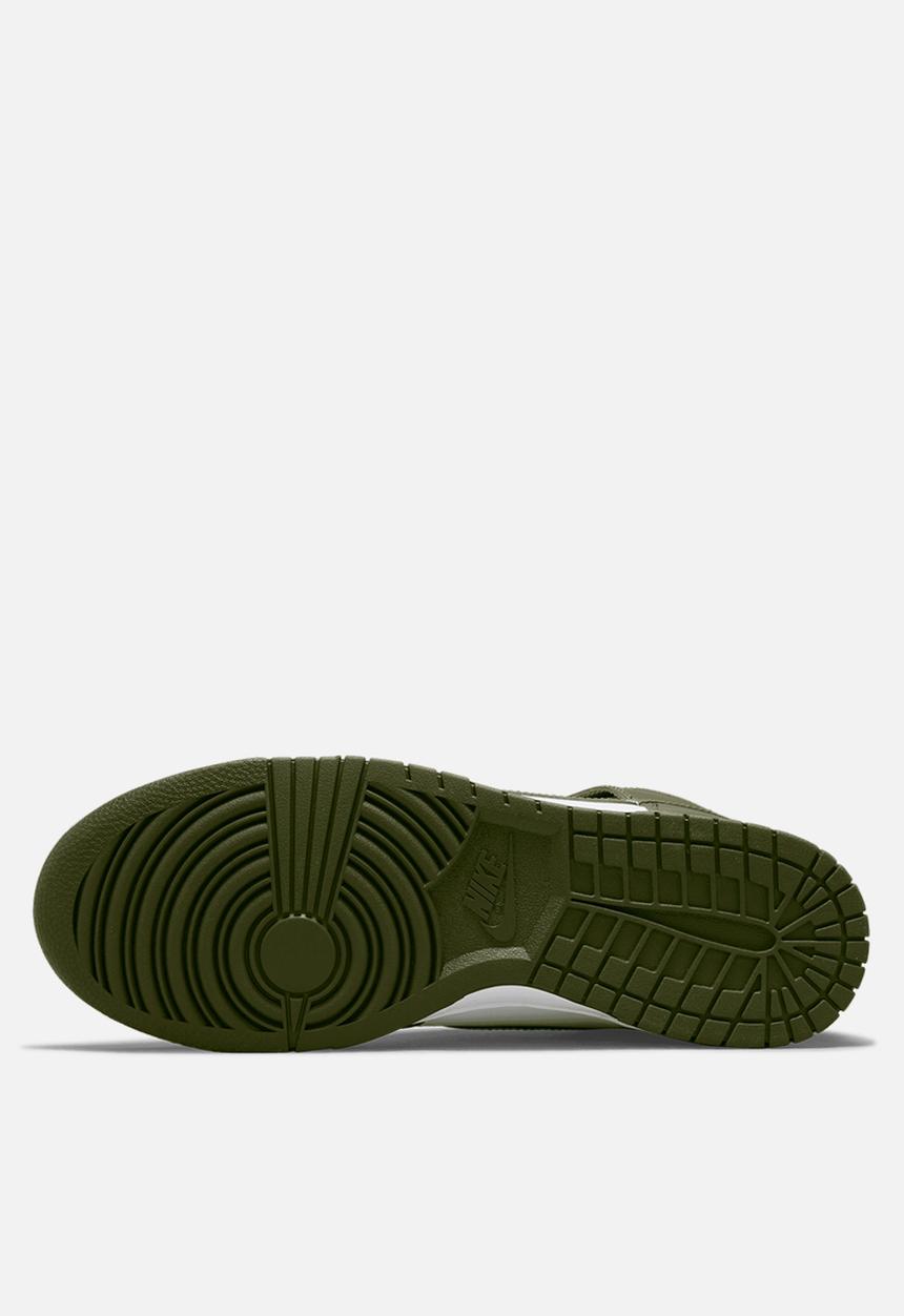 Nike - Dunk High retro - white/cargo khaki