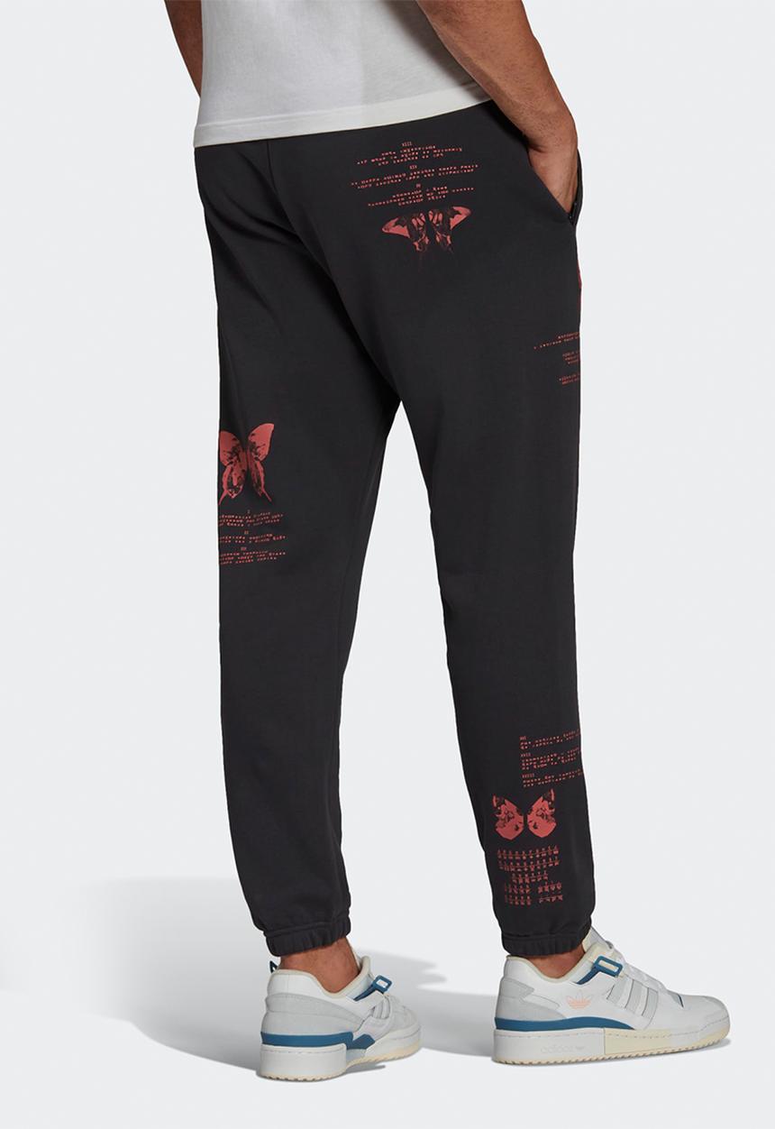 adidas Originals - ADVENTURE C-BUTTERFLY SWEAT PANTS - Carbon Charc