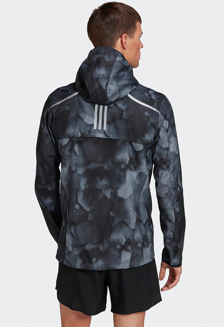 adidas Performance - Marathon jacket - black/print