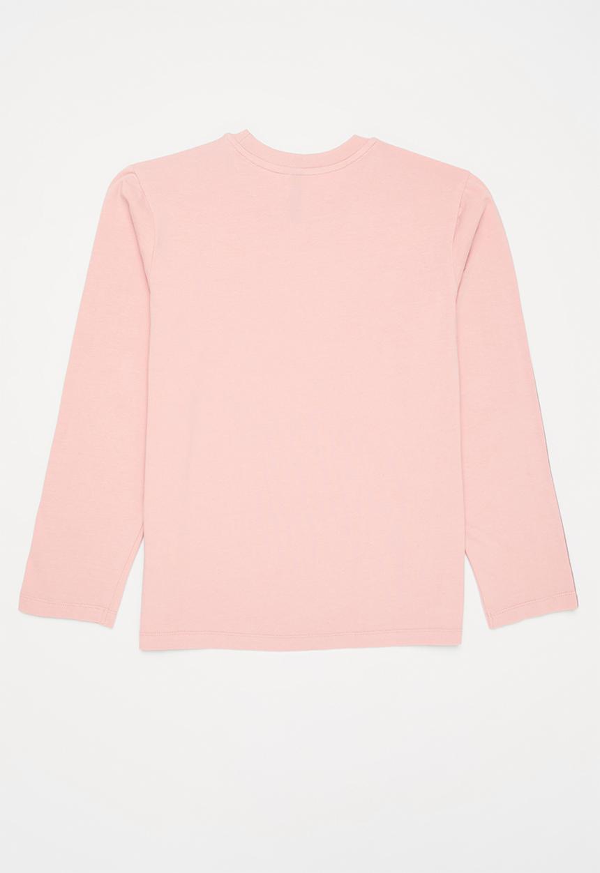 adidas Originals - K 3s long sleeve tee - wonder mauve