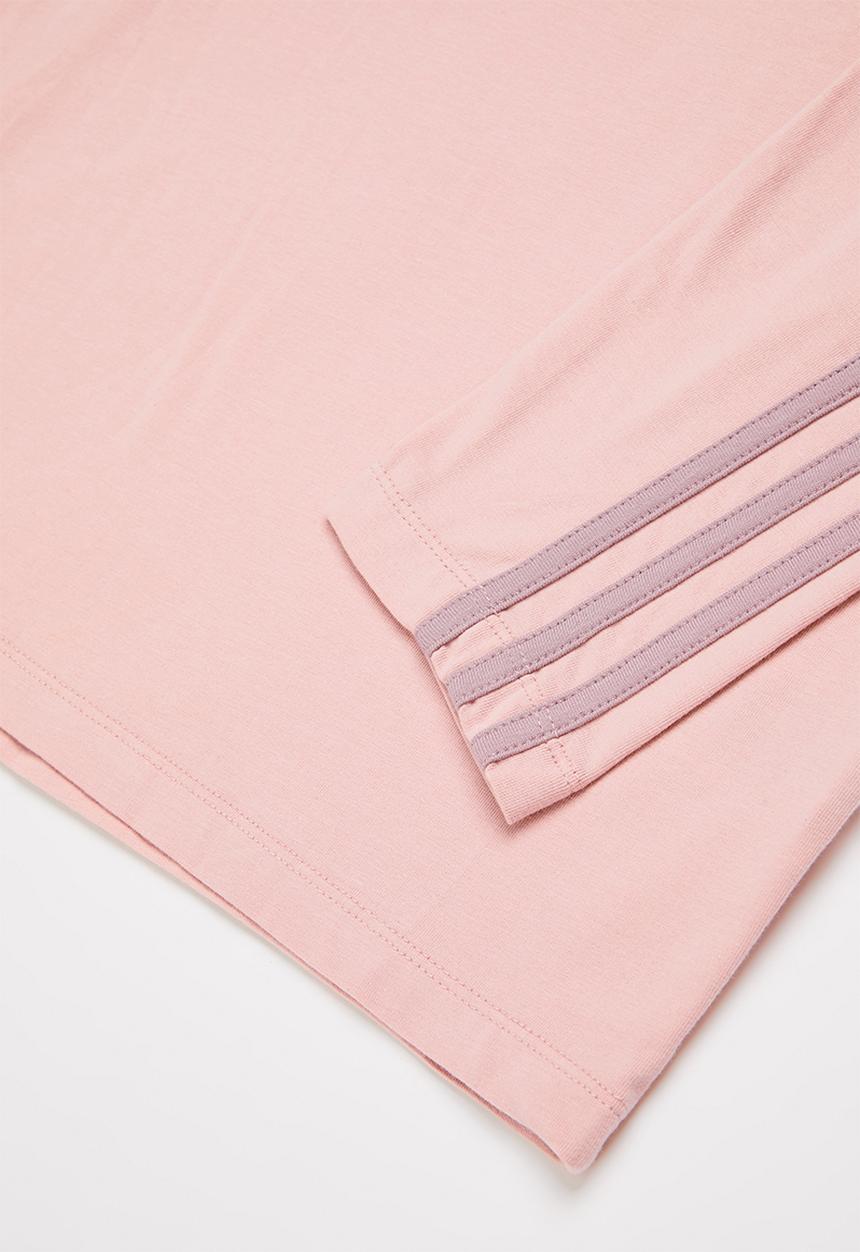 adidas Originals - K 3s long sleeve tee - wonder mauve