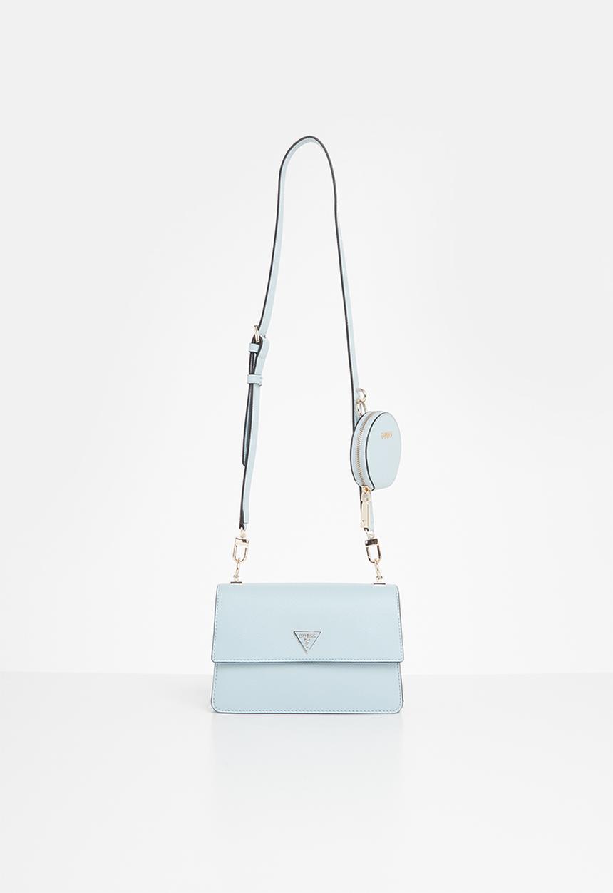 GUESS - Alexie crossbody flap - pale cloud