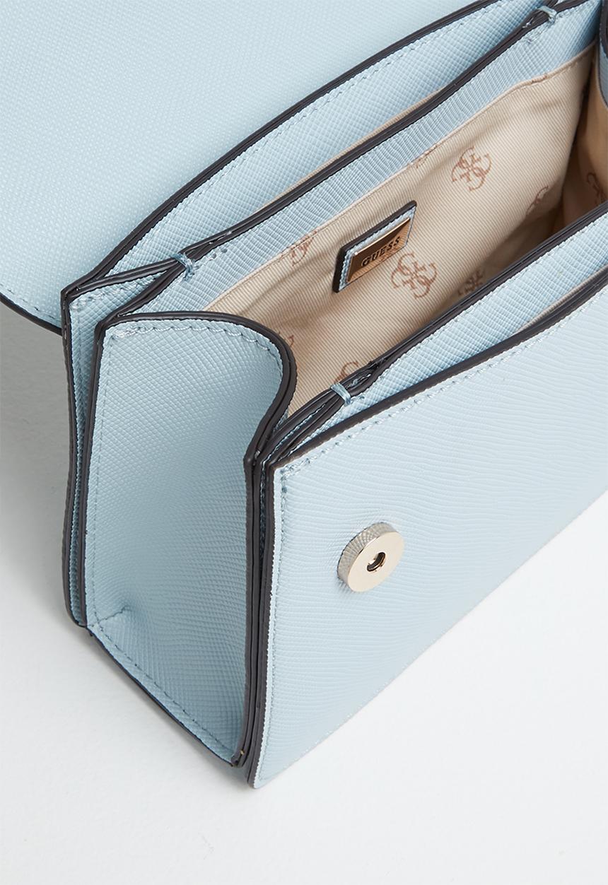 GUESS - Alexie crossbody flap - pale cloud