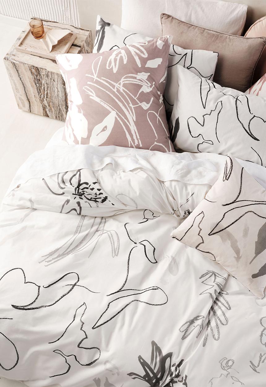 Linen House - Lennox duvet cover set - neutral