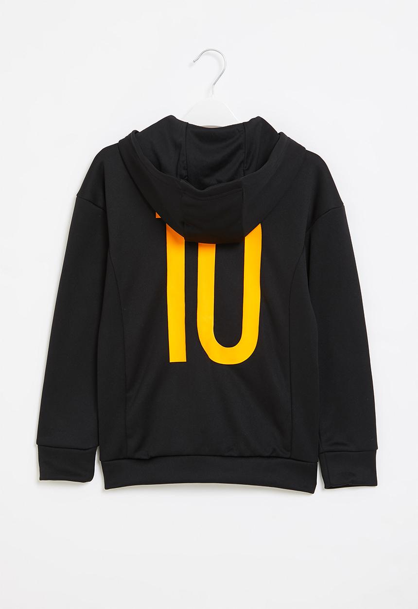 adidas Originals - Messi fz hoodie - black & gold