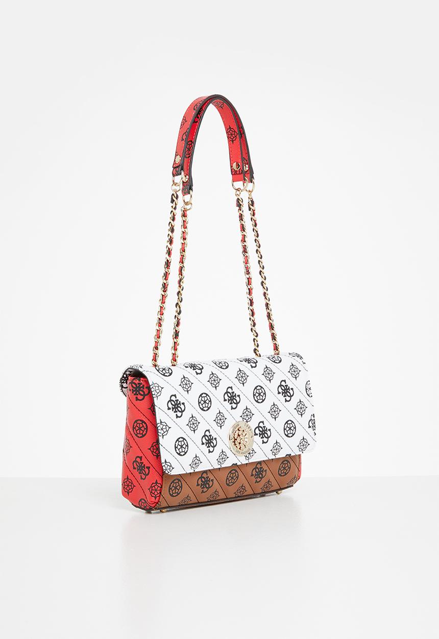 GUESS - Always convertible xbody flap -  white logo multi