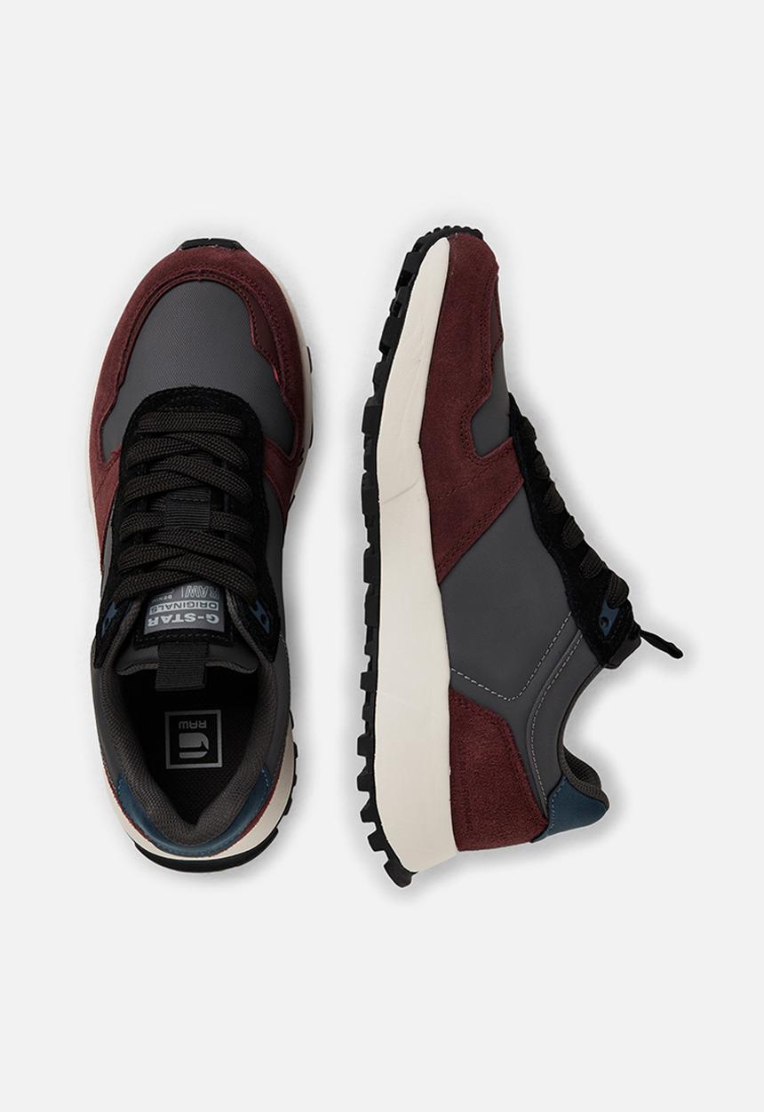 G-STAR - Theq run blk - dk navy & redbrown