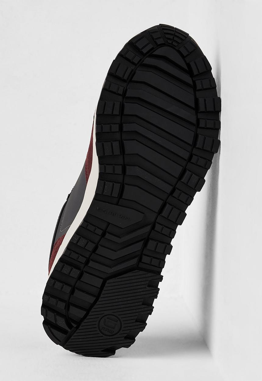 G-STAR - Theq run blk - dk navy & redbrown