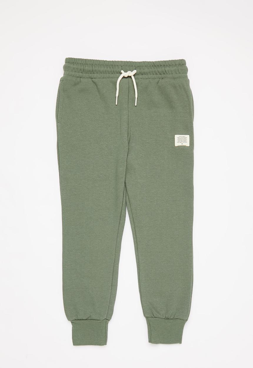 Cotton On - Multipack marlo trackpant two pack - camo & swag green