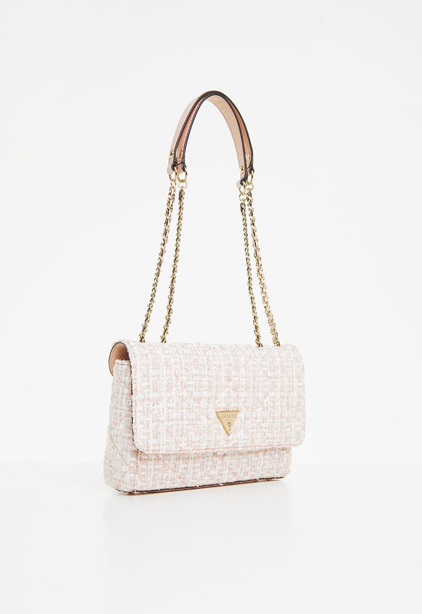 GUESS - Cessily convertible xbody flap - peach