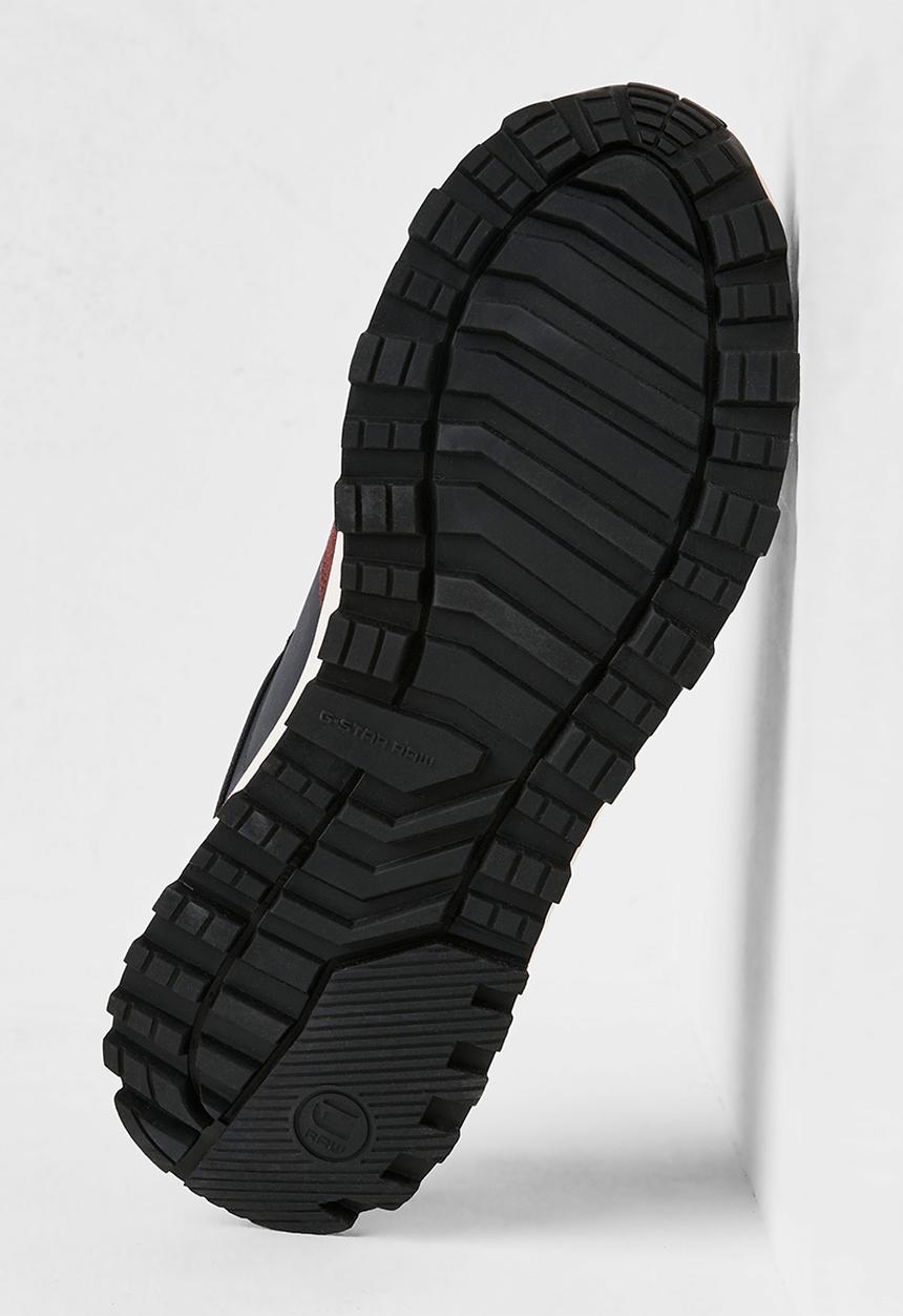 G-STAR - Theq run blk - dk navy & redbrown