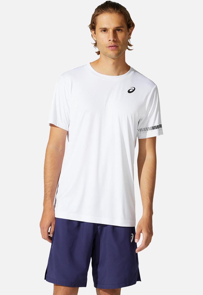 ASICS - Court m ss tee - brilliant white