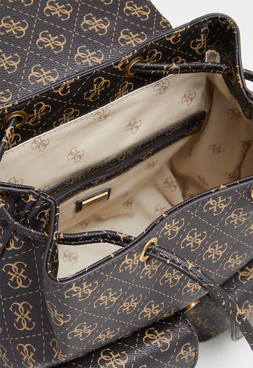 GUESS - No limit flap backpack - brown 