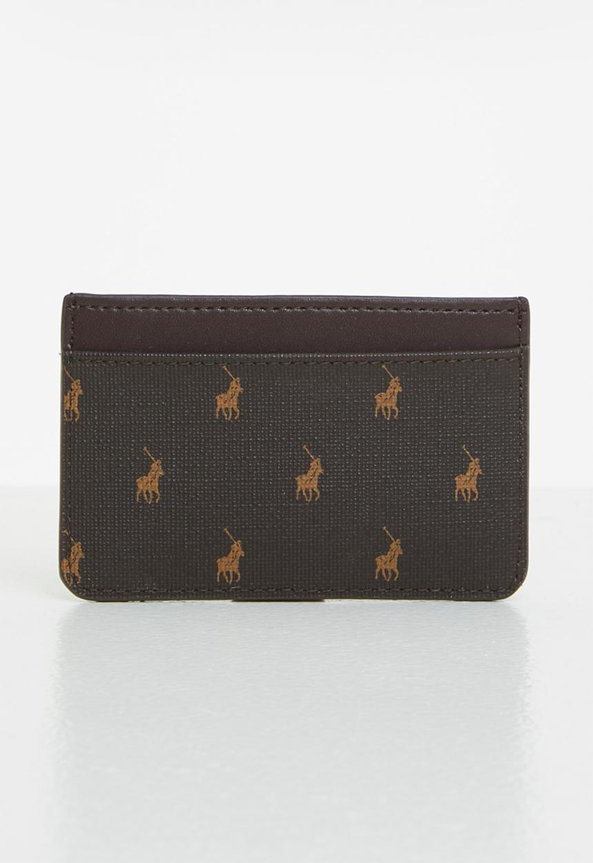 POLO - Signature card holder - brown