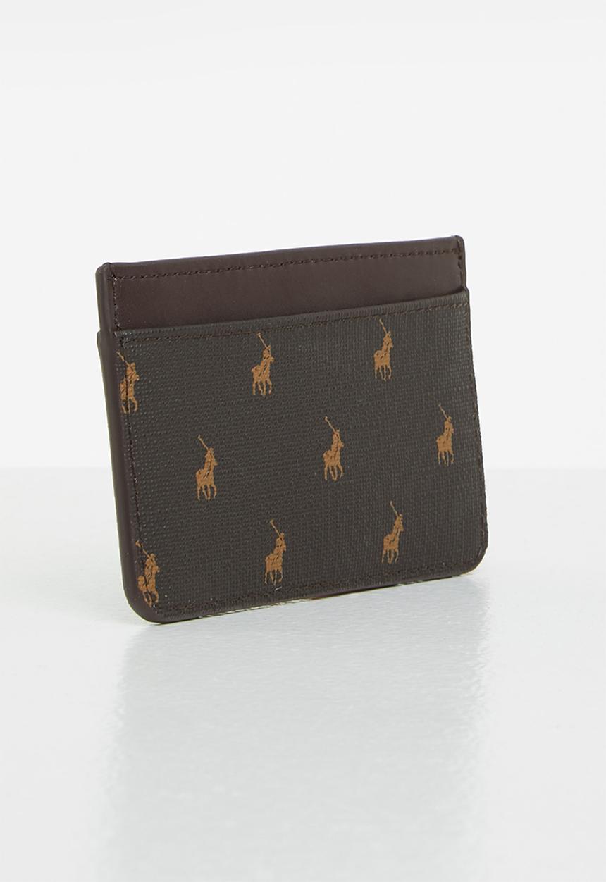 POLO - Signature card holder - brown