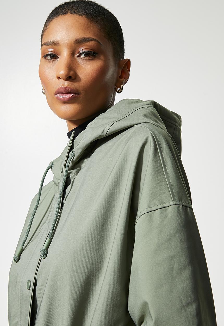 Superbalist - Water resistant parka - light sage