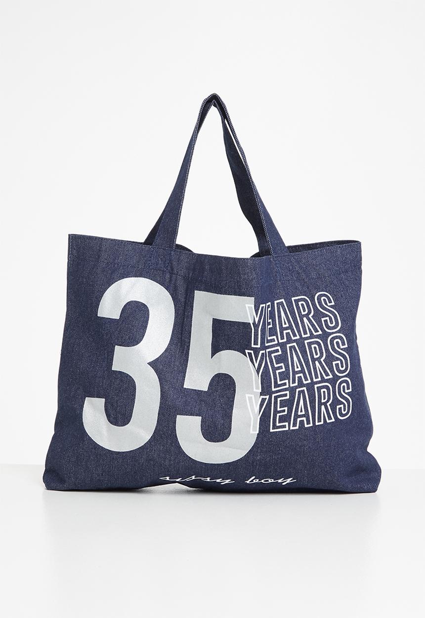 SISSY BOY - 35 years of denim campaign shopper - blue