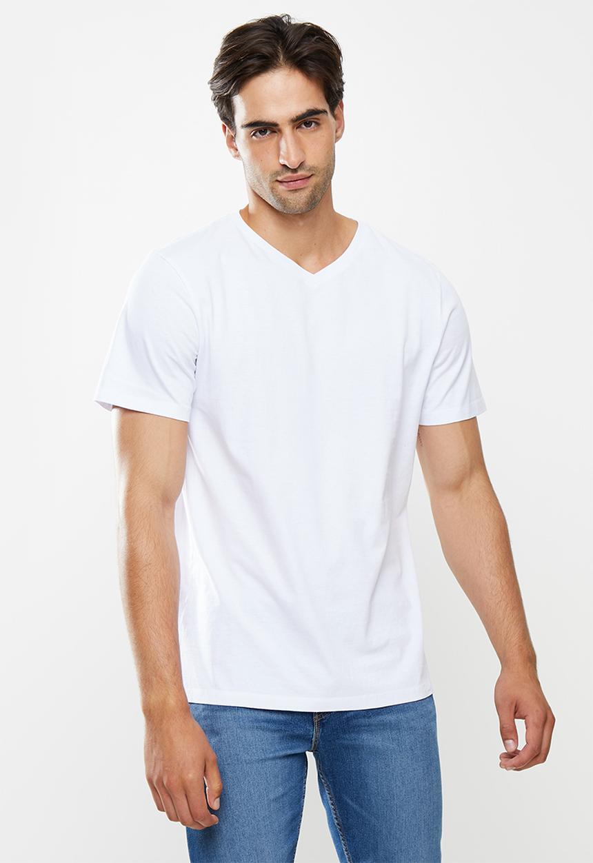 Cotton On - Organic v-neck T-shirt 3 pack - multi 