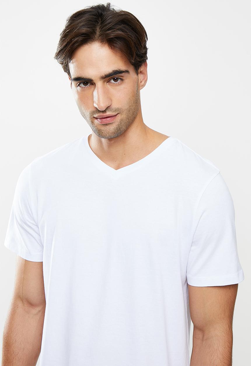 Cotton On - Organic v-neck T-shirt 3 pack - multi 