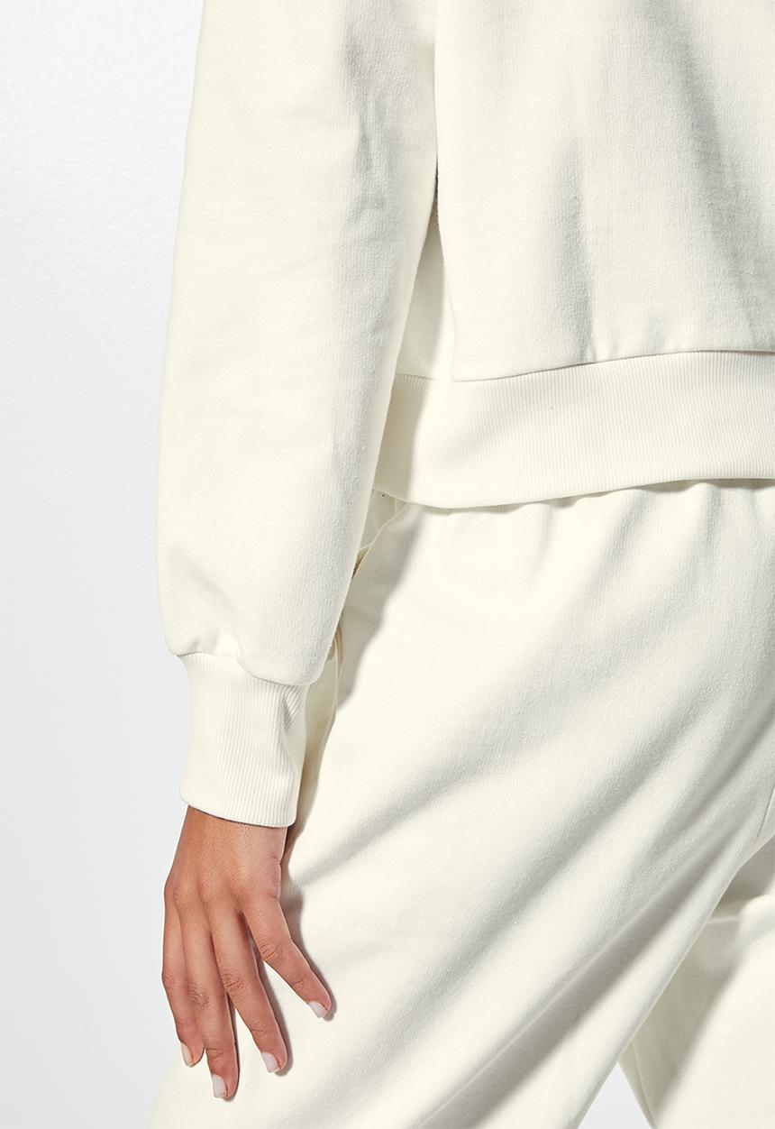 Superbalist - Crop hoodie - ecru