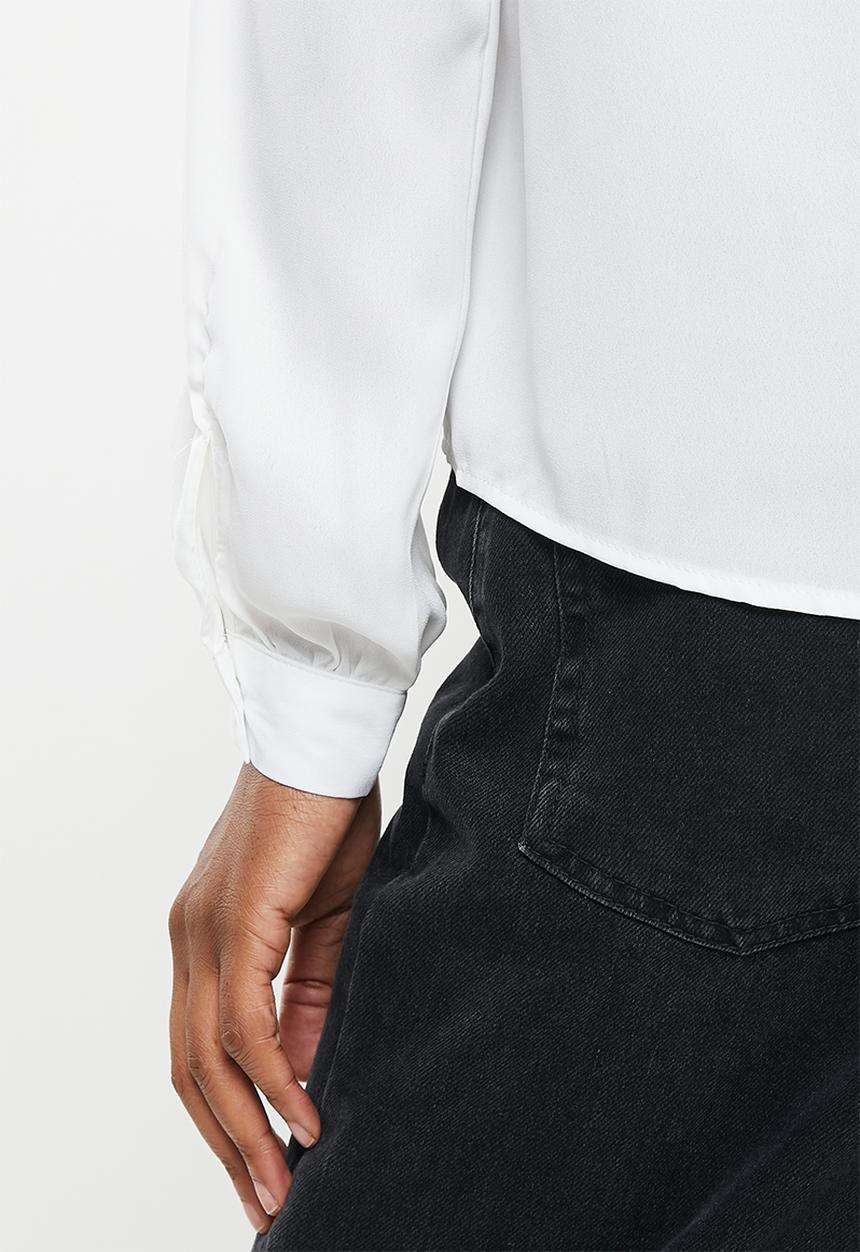 ONLY - Tuesday cloud collar blouse - white