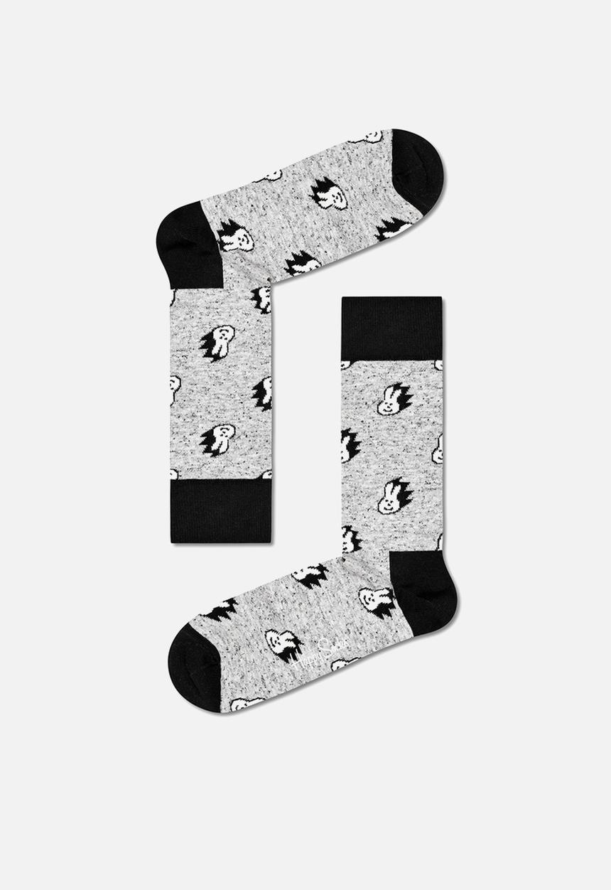 Happy Socks - 4-pack black & white socks gift set