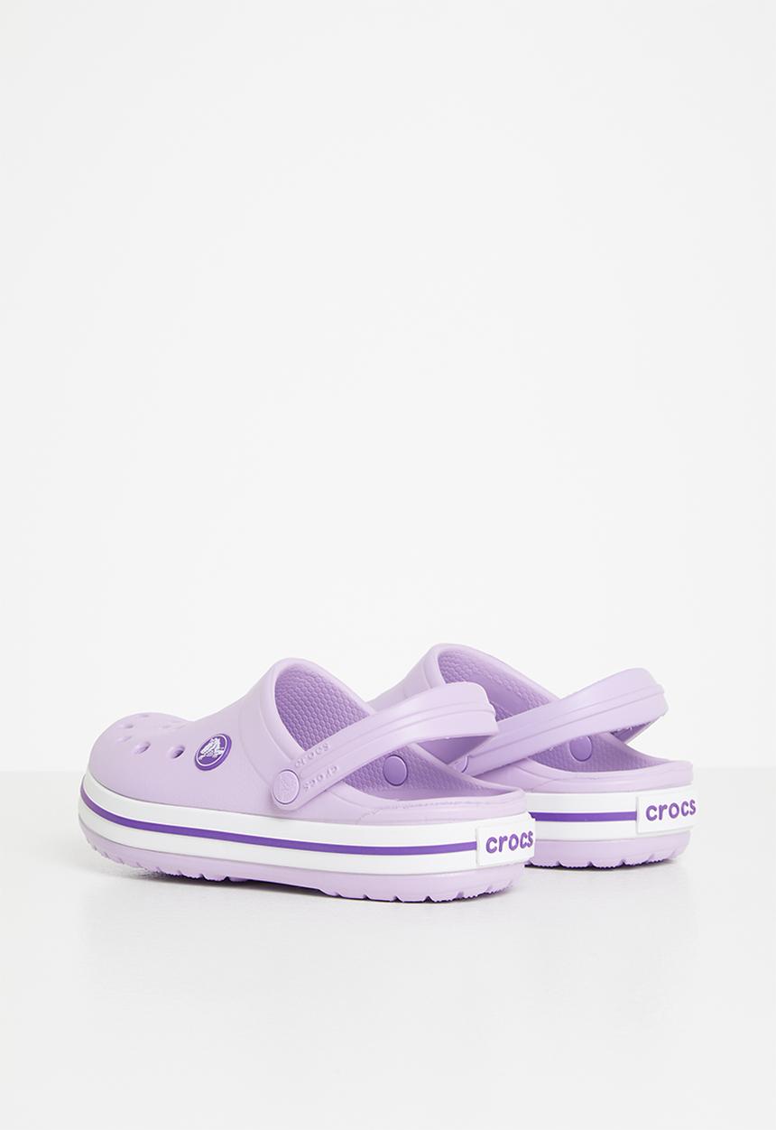 Crocs - Crocband clog k - lavender & neon purple
