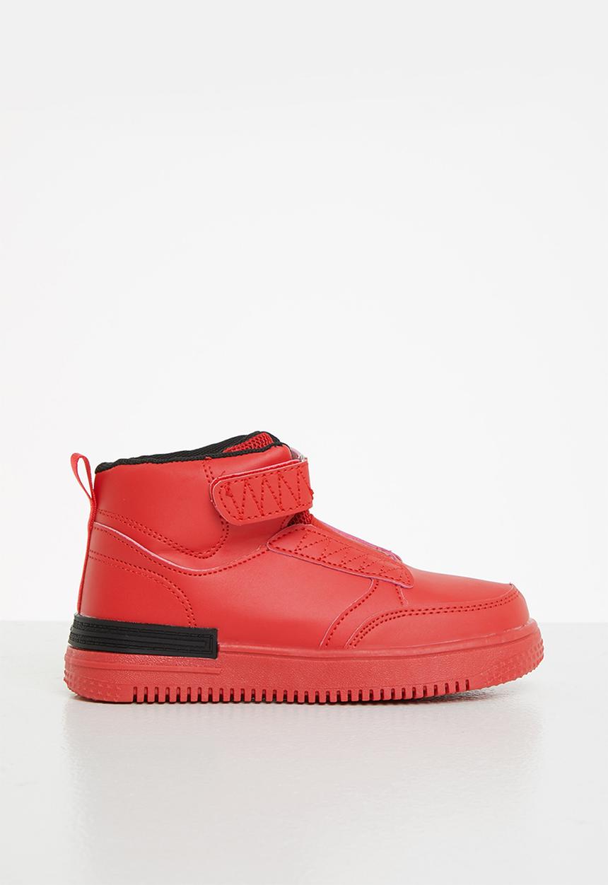 Tom Tom - Boys hi top sneaker - red