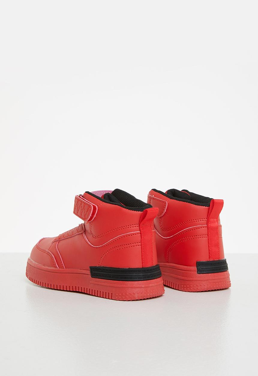 Tom Tom - Boys hi top sneaker - red
