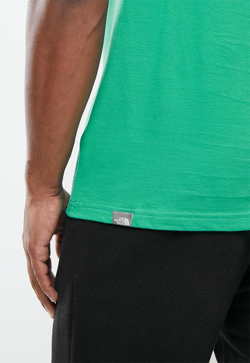 The North Face - M short sleeve raglan easy tee - teal & black