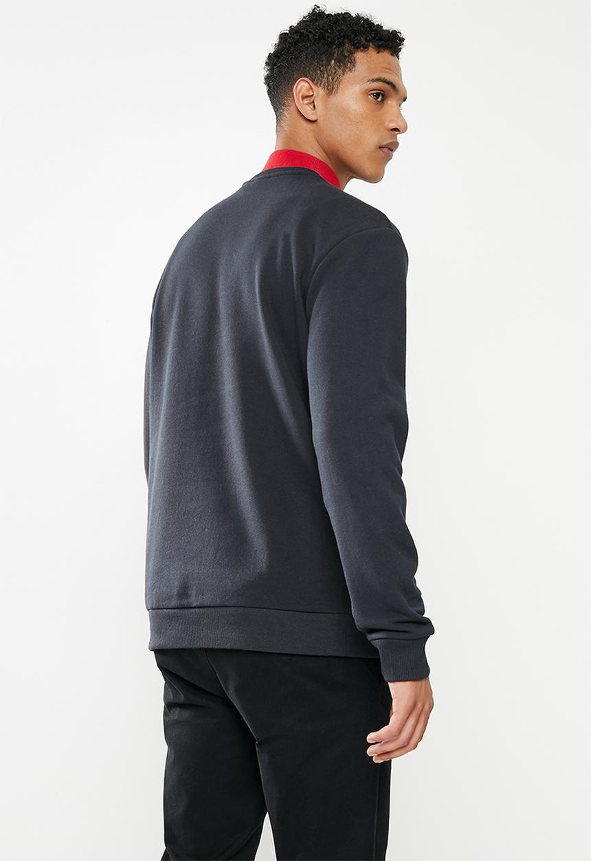 Only & Sons - Onstokyo reg print crew neck - navy