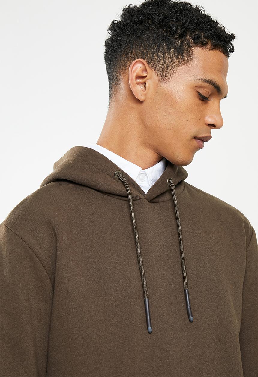 Only & Sons - Onsceres life hoodie sweat - burgundy