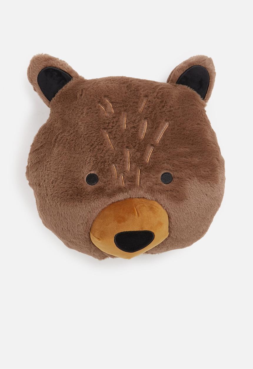 Cotton On - Kids novelty cushion - woodland bear