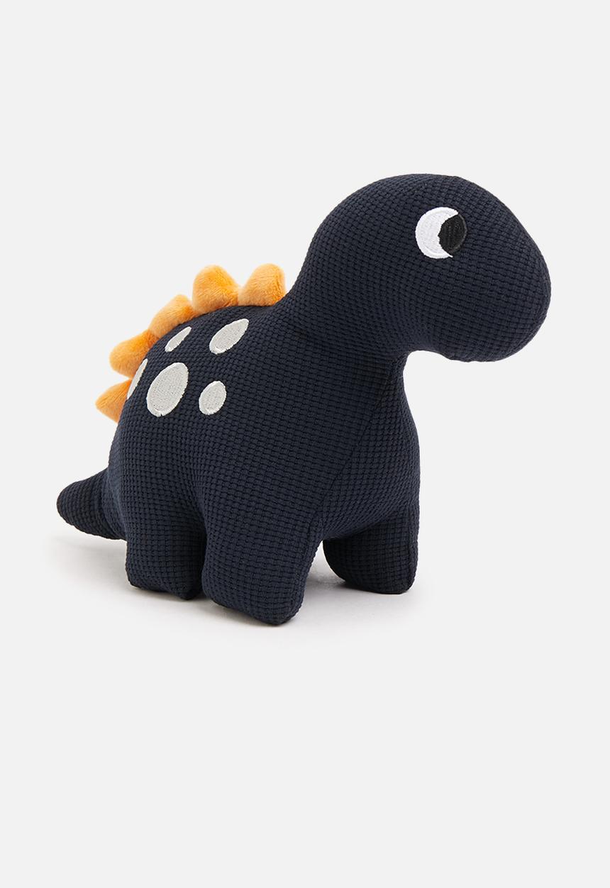 Cotton On - Kids novelty cushion - dino petty blue