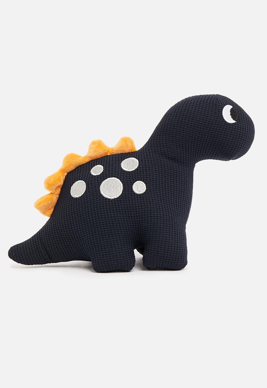 Cotton On - Kids novelty cushion - dino petty blue